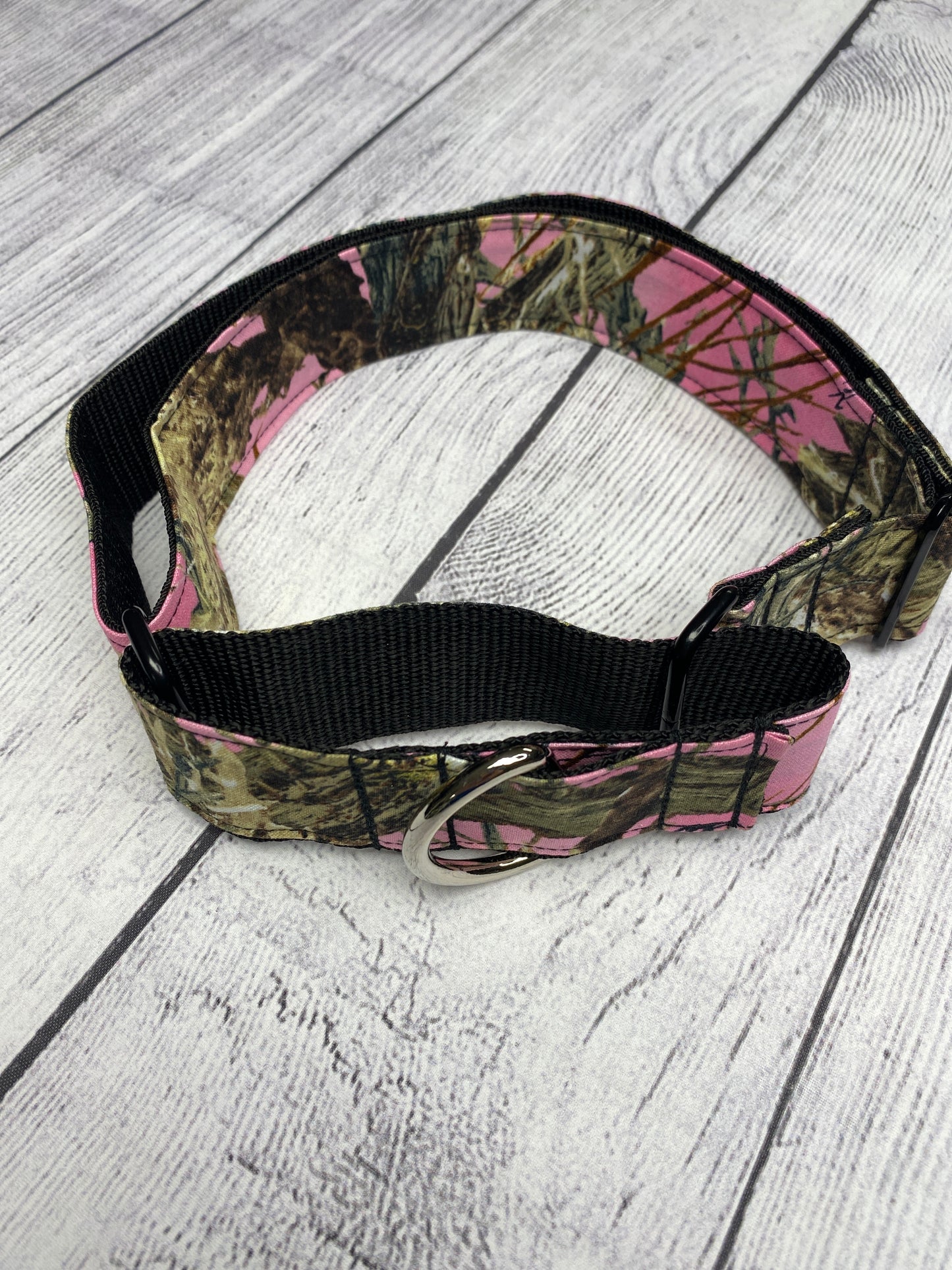 Camo with Pink Martingale