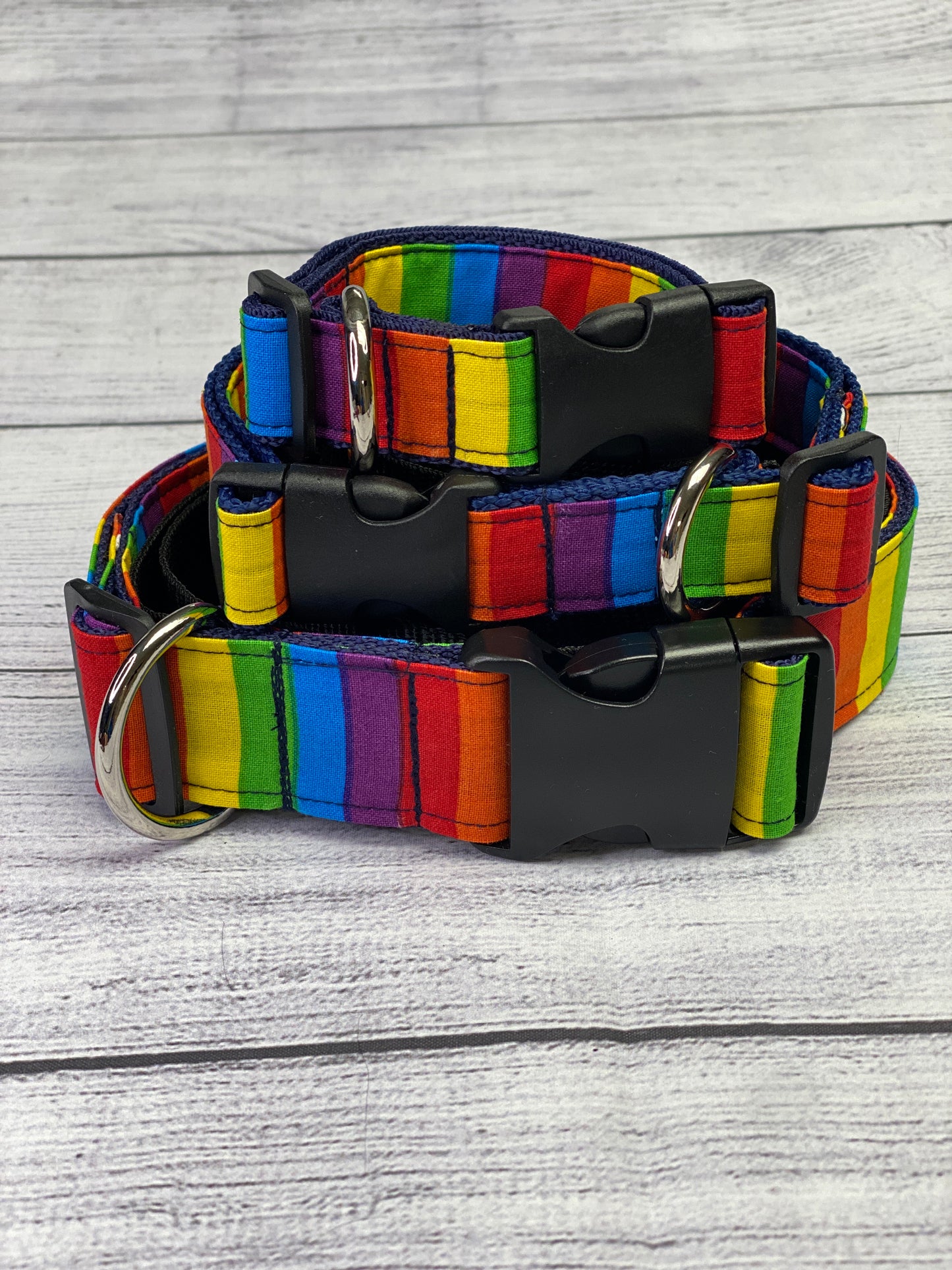 Rainbow Strip Collar